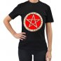 MSCHF x Lil Nas X Satan Shoes Women's Black T-Shirt Size 2XL fit for your Nike