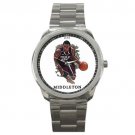 Khris Middleton - NBA Basketball Silver Stainless Steel Watch-Unisex