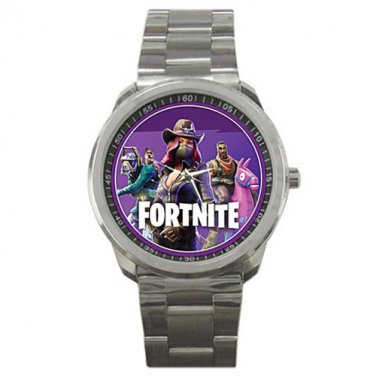 Fortnite Stainless Steel Watch-Unisex adult and kids