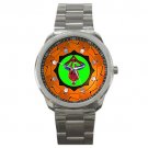 Green Goblin Pumpkin Bomb Spiderman Unisex silver-tone Watch