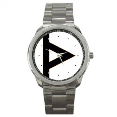 Thorn Trilogy Sticker Unisex silver-tone Watch