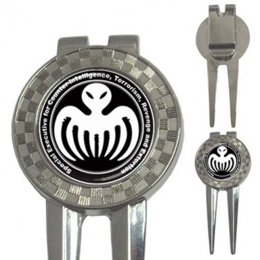 spectre Golf Divot Repair Tool/Ball Mark/Money Clip