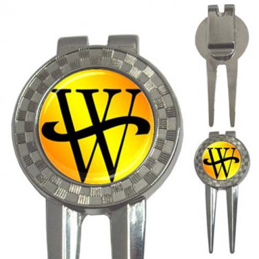 Wayne Logo The Batman Golf Divot Repair Tool/Ball Mark/Money Clip