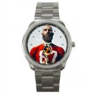 Go Taylor's Boyfriend 87 Football Grammy Funny Unisex silver-tone Watch