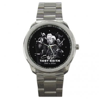 Toby Keith Unisex silver-tone Watch
