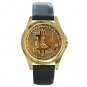 Crypto Gold Metal Watch