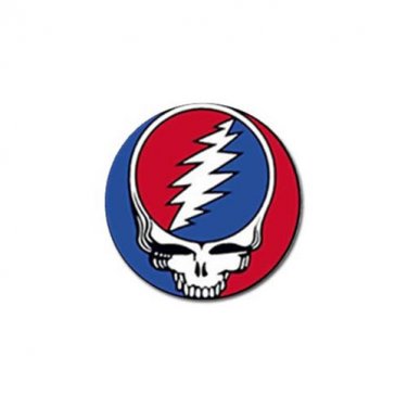 Grateful Dead Steal Your Face - 4 Pack Golf Ball Metal Chrome Marker