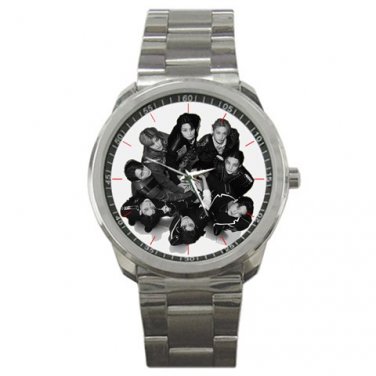 Stray Kids Kpop Style Unisex silver-tone Watch