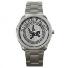 Camp Half-Blood Unisex silver-tone Watch