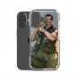 For iPhone 16 Arnold Schwarzeneger Rocket Launcher Clear Case for iPhone&Acirc;&reg;