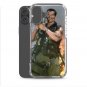 For iPhone 16 Plus Arnold Schwarzeneger Rocket Launcher Clear Case for iPhone&Acirc;&reg;