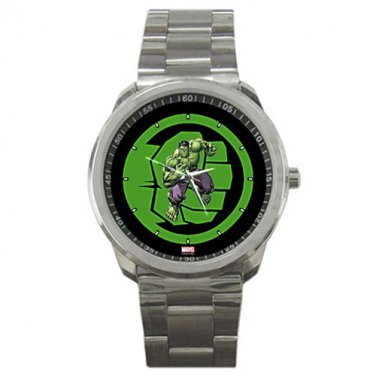 HULK Unisex silver-tone Watch