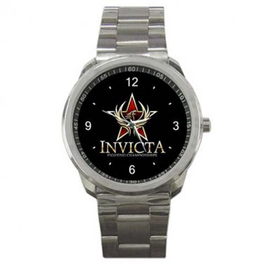 Invicta FC Unisex silver-tone Watch