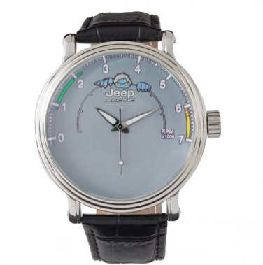 Rare Jeep Arctic Wrangler RPM Speedometer Watch
