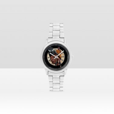 Uhura One-Shot Startrek Silver Metal Watch-Unisex