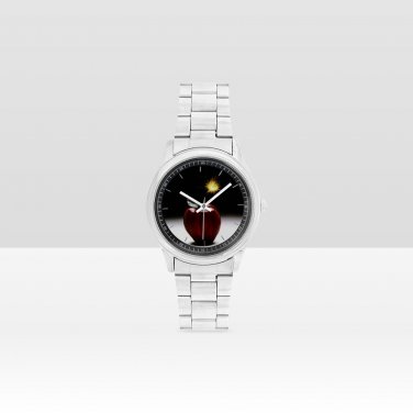 Teachers Silver Metal Watch-Unisex