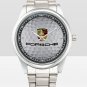 Porsche Golf Ball Silver Metal Watch-Unisex
