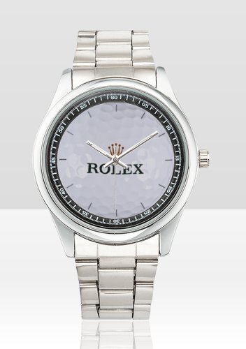 Rolex Golf Ball Silver Metal Watch-Unisex