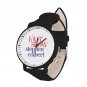 The Last Show Stephen Colbert Leather Watch-Unisex