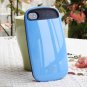 New Blue iFace 2 Revolution TPU Rubber Plastic Hard Case Cover Apple iPhone 4 4G 4S