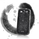 Vipose Silver Black PC Plastic Hard Case Skin Cover Samsung i9300 Galaxy SIII S3