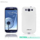 Jokod Pudding White Color TPU Plastic Case Skin Cover Samsung i9300 Galaxy S III S3