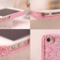 NEW Silver Bling Glitter Hard Plastic Case Cover Skin iPhone 4 4G 4S