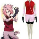 Naruto Haruno Sakura Deluxe Cosplay Costume