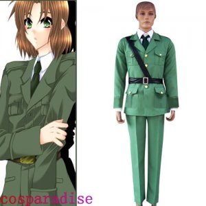 Hetalia Axis Powers Lithuania Halloween Cosplay Costume