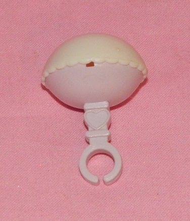 My Little Pony White and Lavender Baby Rattle