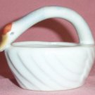 Vintage Small Ceramic SWAN ORNAMENT / DISH, Very Nice!