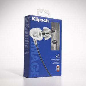 IMAGE S4 In-Ear Enhanced Bass Noise-Isolating Headphones (Black)