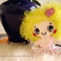 Yellow Cutie Doll Cell Phone Strap