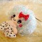 Blue Cutie Doll Cell Phone Strap