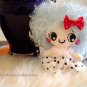 Blue Cutie Doll Cell Phone Strap