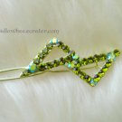 Stylish Green Triangle Hair Clip