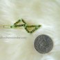 Stylish Green Triangle Hair Clip