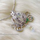 Princess Crown Sparkling Crystal Necklace