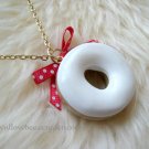 Sweet Frosted Donut Necklace