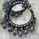 Seductive Black Drops Earrings