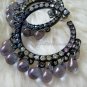 Seductive Black Drops Earrings