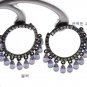 Seductive Black Drops Earrings