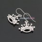 Sparkling Crown Earrings