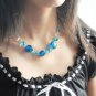 Handmade Summer Breeze Blue Necklace