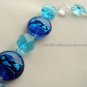 Handmade Summer Breeze Blue Necklace