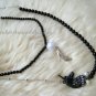 Stylish Black Unicorn Two-Layer Long Necklace