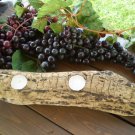 Driftwood Candle Holder double