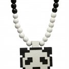 8 Bit Panda Pendant
