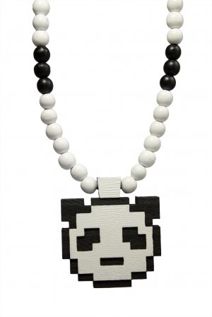 8 Bit Panda Pendant