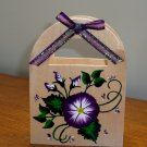 Gift Bag/ Gift Card Holder With Flowers